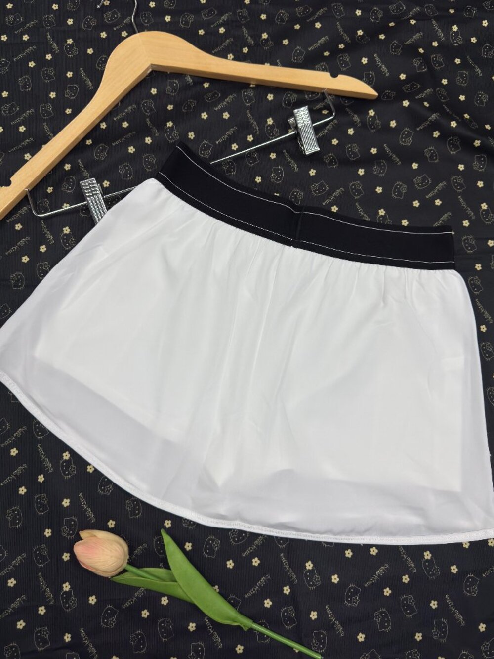 NWT🦢☁️Alo Yoga Match Point Tennis Skirt White - Picture 3 of 7